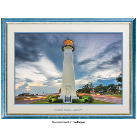 BeMoved by Biloxi Lighthouse poster. Moveable and removeable!
