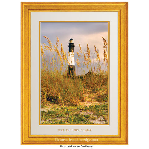 BeMoved by Tybee Lighthouse poster. Moveable and removeable!