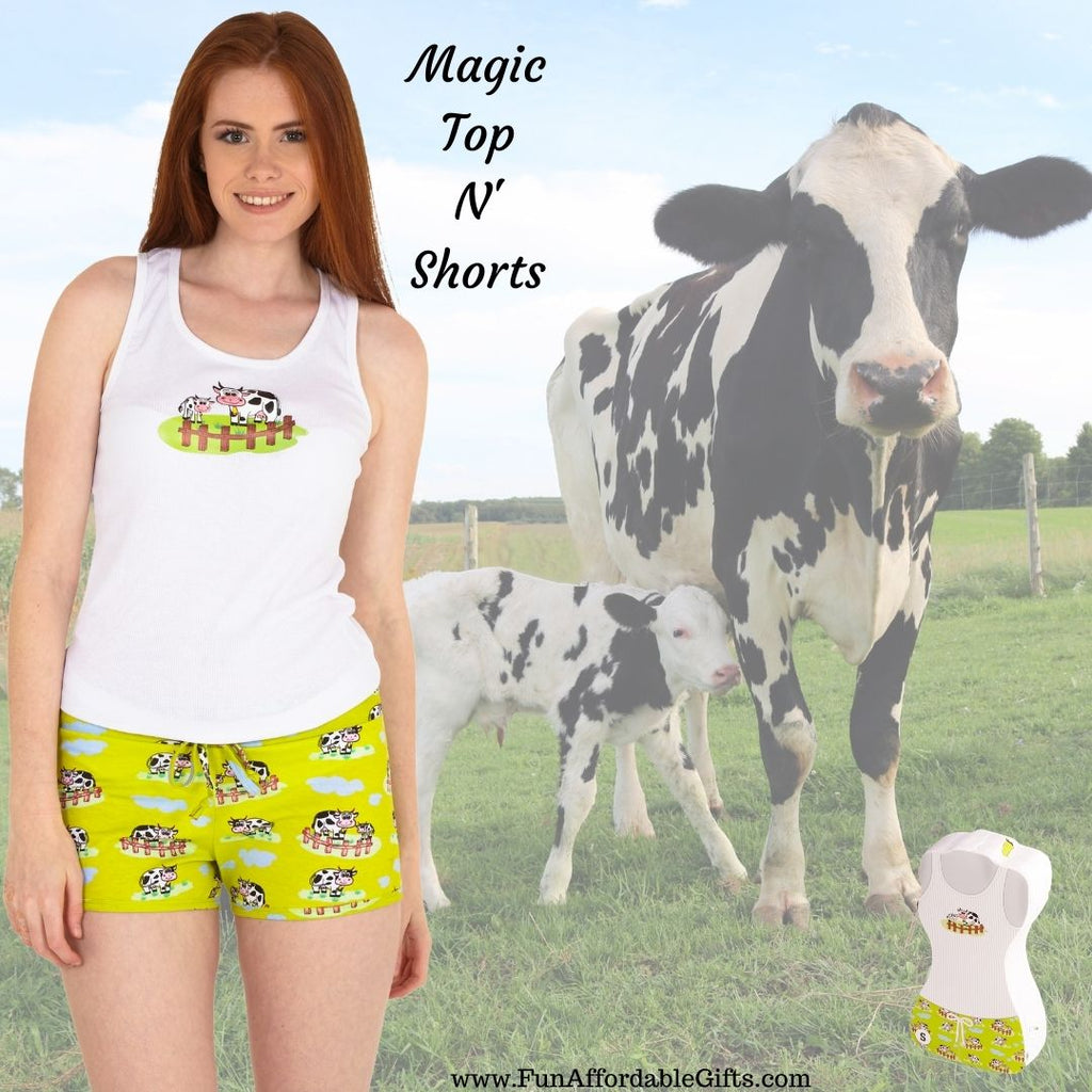 Cow & Calf Magic Top N' Shorts